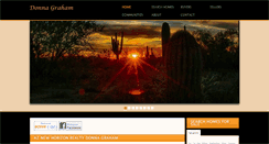 Desktop Screenshot of donnasellsazhomes.com